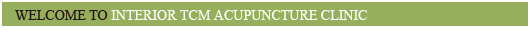 Interior TCM Acupuncture